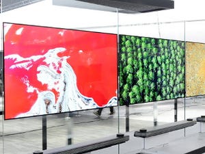 LG、薄さ2.57mmで壁に貼れる有機ELテレビ - CES 2017で発表