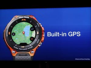 カシオ、GPS内蔵のSmart Outdoor Watch「WSD-F20」をCES 2017で発表