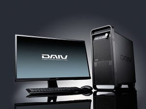 マウス、クリエイター向け「DAIV」デスクトップPCにKaby Lake搭載モデル