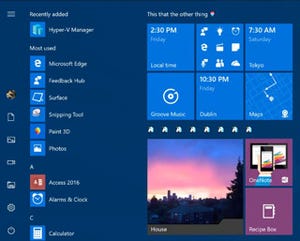 Windows 10プレビュー版ビルド15002、Creators Updateの新機能多数