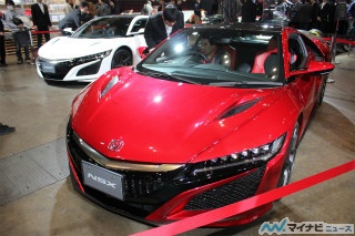 東京オートサロン2017 - ホンダ「NSX」人気、コックピット体験まで50分待ち