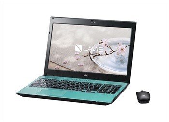 NEC、新色追加の15.6型ノートPC「LAVIE Note Standard」2017年春モデル