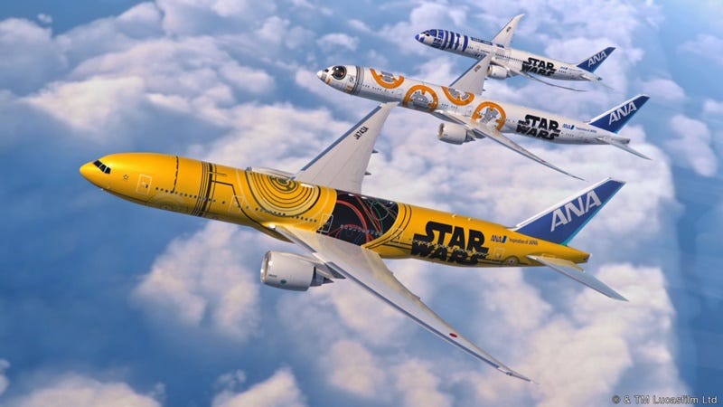 ANA「C-3PO ANA JET」が3/21就航--スター・ウォーズ特別塗装機の第4弾 | マイナビニュース