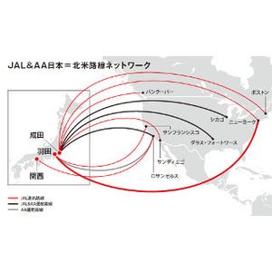 JAL2017年度航空輸送事業計画、"8.10ペーパー"失効で羽田＝ニューヨーク線