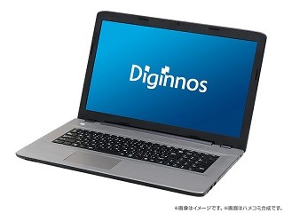 ドスパラ、Kaby Lake搭載の17.3型/15.6型スタンダードノートPC4機種