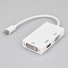 センチュリー Mini Displayportをd Sub Dvi Hdmiに変換できるアダプタ マイナビニュース