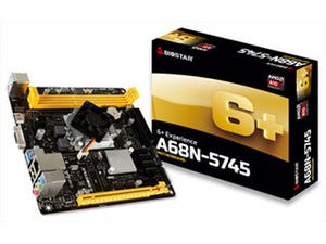 BIOSTAR、AMD A10-5745をオンボードで搭載したMini-ITXマザー「A68N-5745」