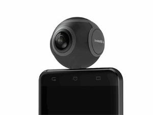 アスク、Androidスマホと接続できる360度ビデオカメラ「Insta360 Air」