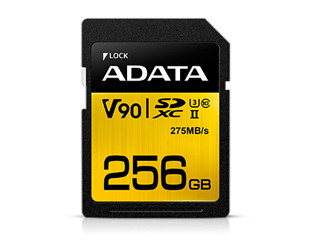 ADATA、UHS-II対応でリード最大290MB/秒の超高速SDXCメモリーカード