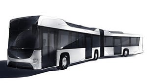いすゞ&日野、国産初のハイブリッド連節バス共同開発へ - 2019年投入めざす