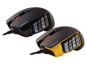 CORSAIR、1dpi刻みでX軸/Y軸を調整できるMOBA向けゲーミングマウス