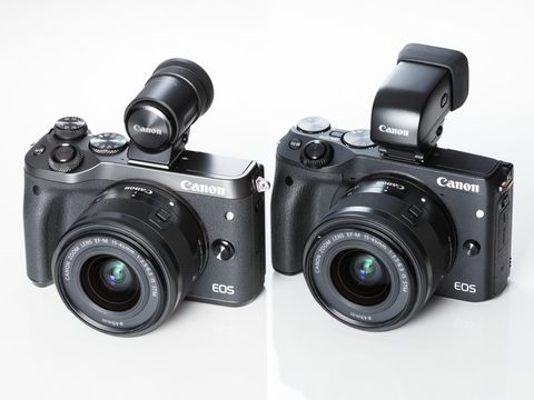 っており Canon - Canon EOS M3 電子ビューファインダー付き キヤノン