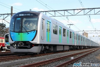 西武鉄道40000系、池袋～西武球場前間で初運行 - お披露目イベント3/12開催