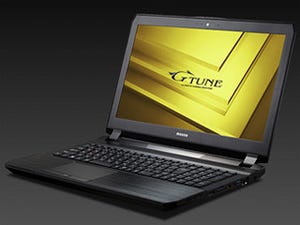 G-Tune、15.6型ゲーミングPCを刷新 - CPUに第7世代Intel Core搭載