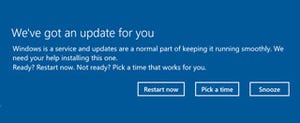 Windows 10 Creators Update、アップデートで"勝手に再起動"を回避する改善