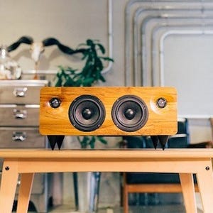 家具職人が作る木製高音質スピーカー「MIN7」登場 - 好きなデバイスと連携