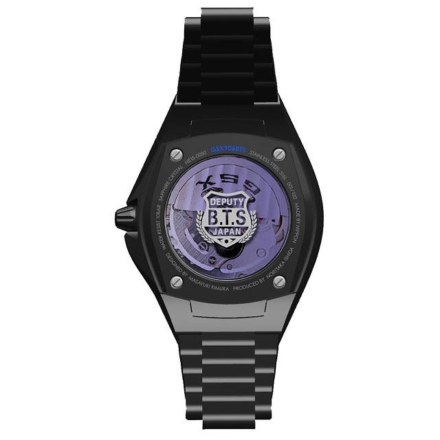 GSX WATCH、独特の黒と青を表現した機械式時計「GSX906BTS」 | マイナビニュース