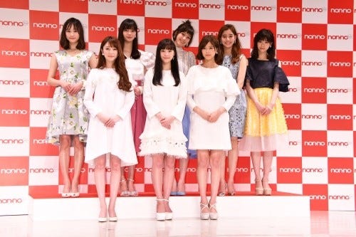 欅坂46の渡邉理佐がnon Noモデルに 先輩 乃木坂46西野七瀬がアドバイス マイナビニュース