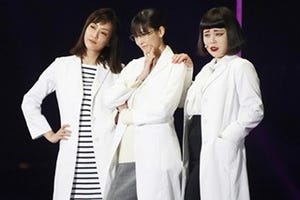 ブルゾンちえみ、"女優"としてTGCデビュー! 桐谷&水川と堂々ランウェイ
