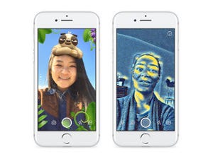 Facebook、カメラのフィルターや「ストーリー」などSnapchat風の機能を追加