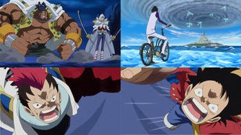 Tvアニメ ワンピース 海軍超新星編 クライマックス ルフィvsグラント マイナビニュース