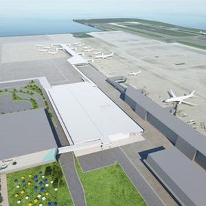 中部空港、LCC新ターミナルビル概要発表--10スポット設置し新施設とも調和