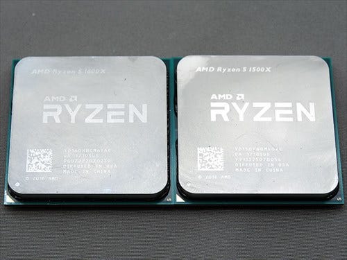 Ryzen 5 1600x 1500xレビュー メインストリーム領域でcore I5とタメを張れるか 1 マイナビニュース