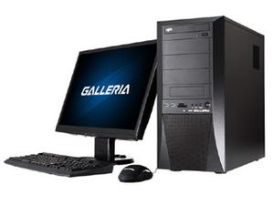 ドスパラ、Ryzen 5 1600搭載のゲーミングデスクトップPC「GALLERIA AT5」