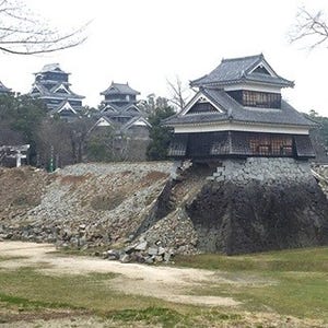 熊本地震から1年 - 復興城主から9億884万5173円の支援、気高き熊本城を再び