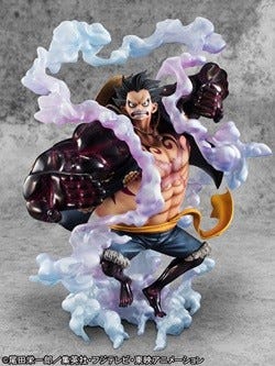One Piece ルフィのギア4バウンドマンが迫力の大型フィギュアになって登場 マイナビニュース