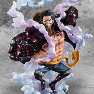 One Piece ルフィのギア4バウンドマンが迫力の大型フィギュアになって登場 マイナビニュース