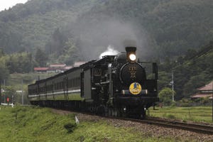JR西日本「SLやまぐち号」7・8月は14日間運転、現行の客車は8/27で見納めに