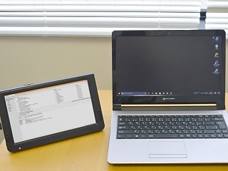 サンコー、メディアプレーヤー機能付きでバッテリ内蔵の10型モバイル液晶