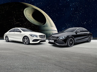 メルセデス・ベンツ「CLA 180 スターウォーズ・エディション」特別な装備も