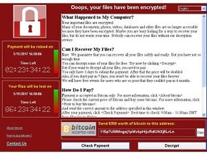 5月15日月曜日は特に厳重注意! - ランサムウェア「WannaCrypt」の攻撃