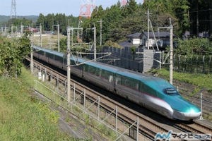 JR東日本「東北新幹線開業35周年記念号」E5系が新潟～八戸間直通 - 7月運転