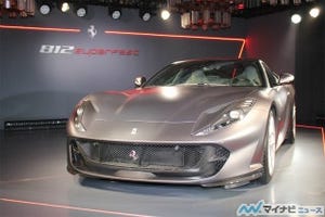 フェラーリ「812 Superfast」日本初公開! 最高出力は800馬力に - 写真73枚