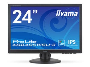 iiyama、IPSパネル採用のWUXGA対応24型液晶ディスプレイ