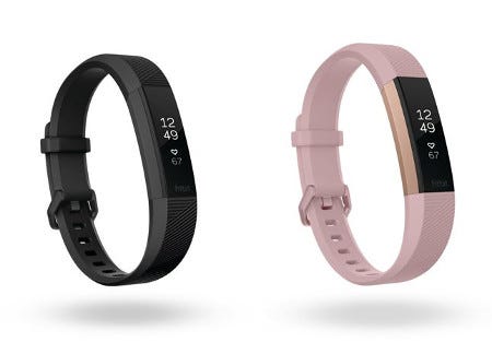 Fitbit Alta HRのスペシャルエディションが発売、色はピンクとブラック