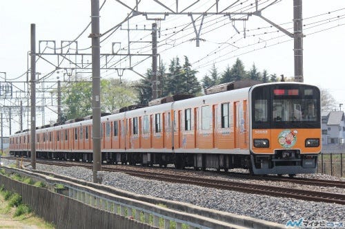 東武鉄道クレヨンしんちゃんラッピングトレイン 運行期間を8月まで延長 マイナビニュース