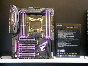 COMPUTEX TAIPEI 2017 - GIGABYTE、PCIe x16スロットも光るAORUS GamingなどX299マザー5製品