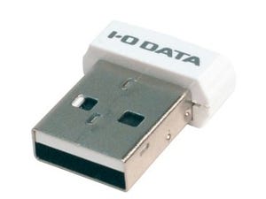 アイ・オー・データ、USB直結で11ac準拠の小型無線LANアダプタ
