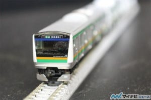 東京おもちゃショー2017 - トミックス、E233系の鉄道模型に車載カメラ搭載