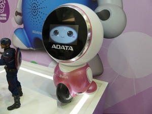 COMPUTEX TAIPEI 2017 - ADATAがロボット市場に本格参入、まずは家庭向けに2モデルを投入へ
