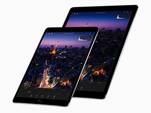 「iPad Pro」刷新、小型モデルが10.5インチに、120Hz表示対応、A10X搭載