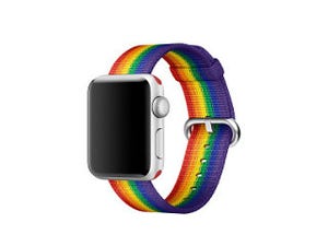 Apple Watchのバンドに新色、レインボーの「プライドエディション」など9種