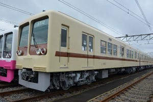 新京成電鉄8000形、ベージュに茶色帯「標準色」1編成のみ復活! 6/9から運行