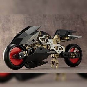 「ギガンティックアームズ」FAガールも搭乗可能な大型戦闘バイクが登場