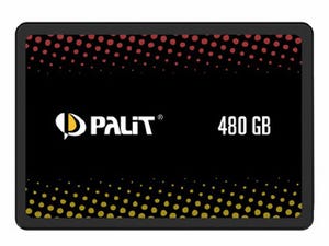 ドスパラ、MLC NANDを採用したPalit製480GB SSD - 読み込み最大530MB/s
