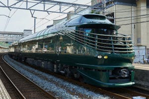 JR西日本「トワイライトエクスプレス瑞風」初列車を各地で歓迎 - 画像34枚
